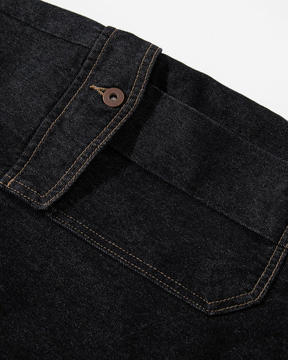 Raw Denim Longline Cargo Jorts | LCDEGO Streetwear