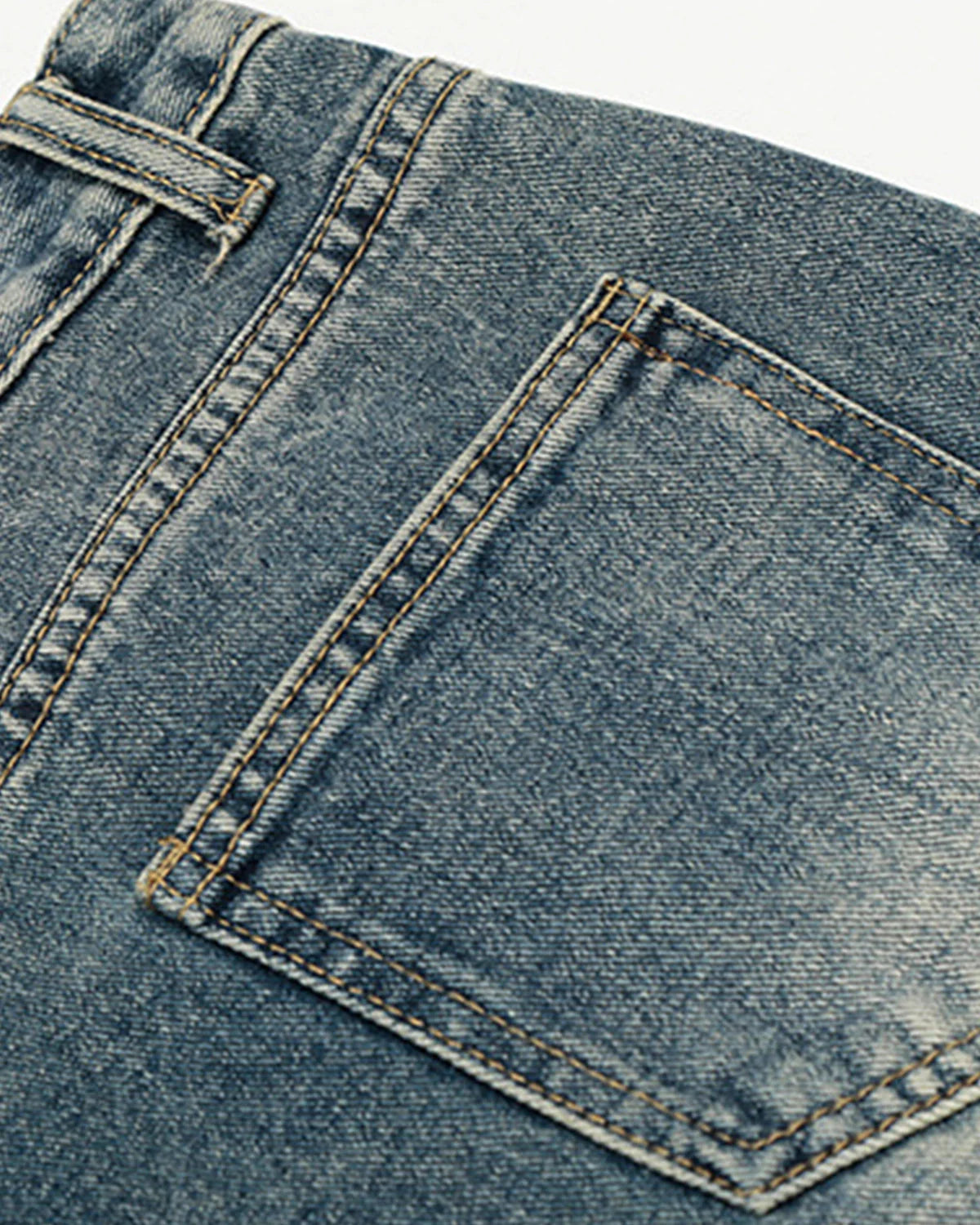 Leopard Patchwork Wide Leg Denim Jeans | LCDEGO Streetwear
