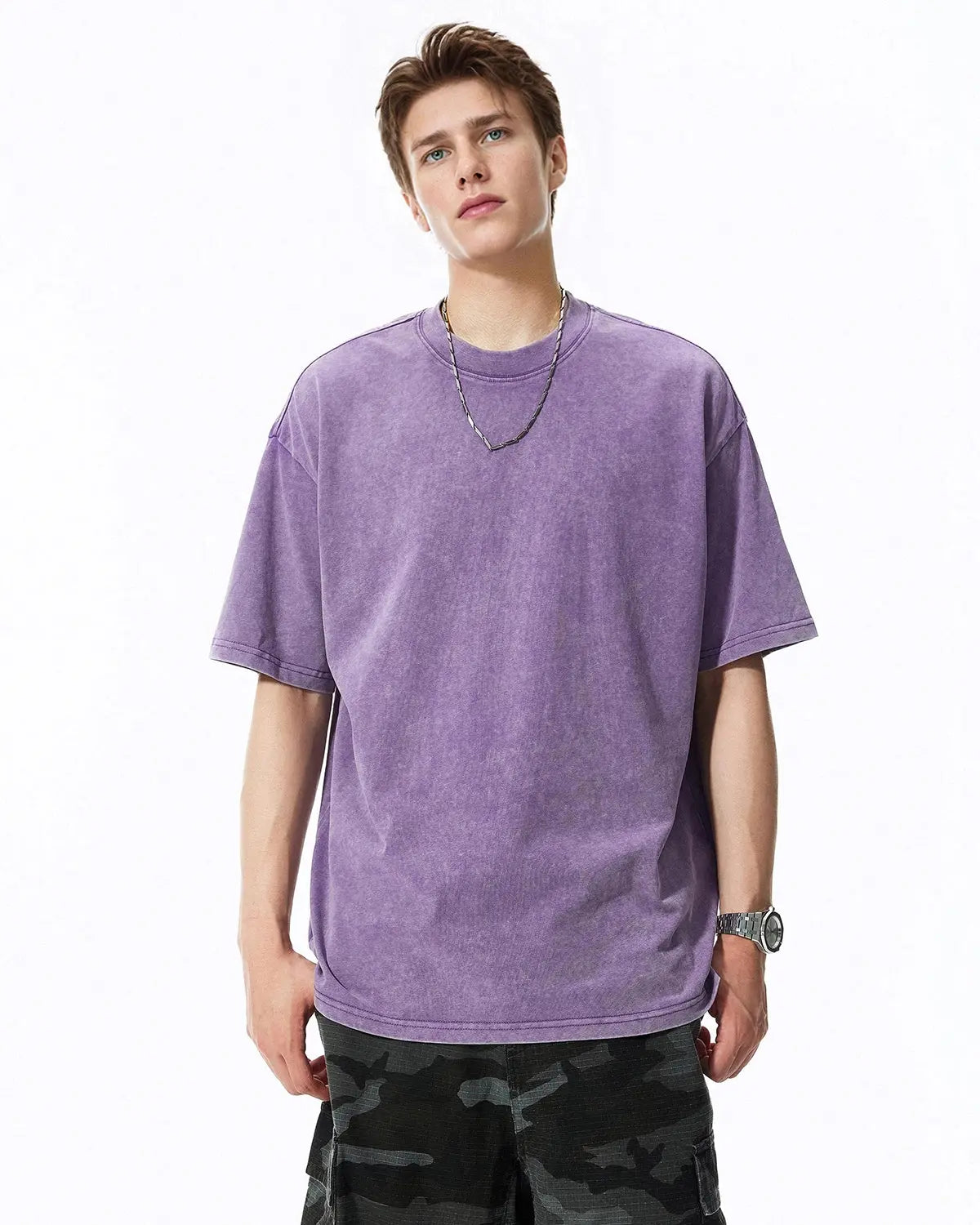 Snow Flakes Wash Tees | LCDEGO Streetwear