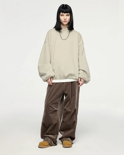 Premium Boxy Crewneck Sweatshirts | LCDEGO Streetwear