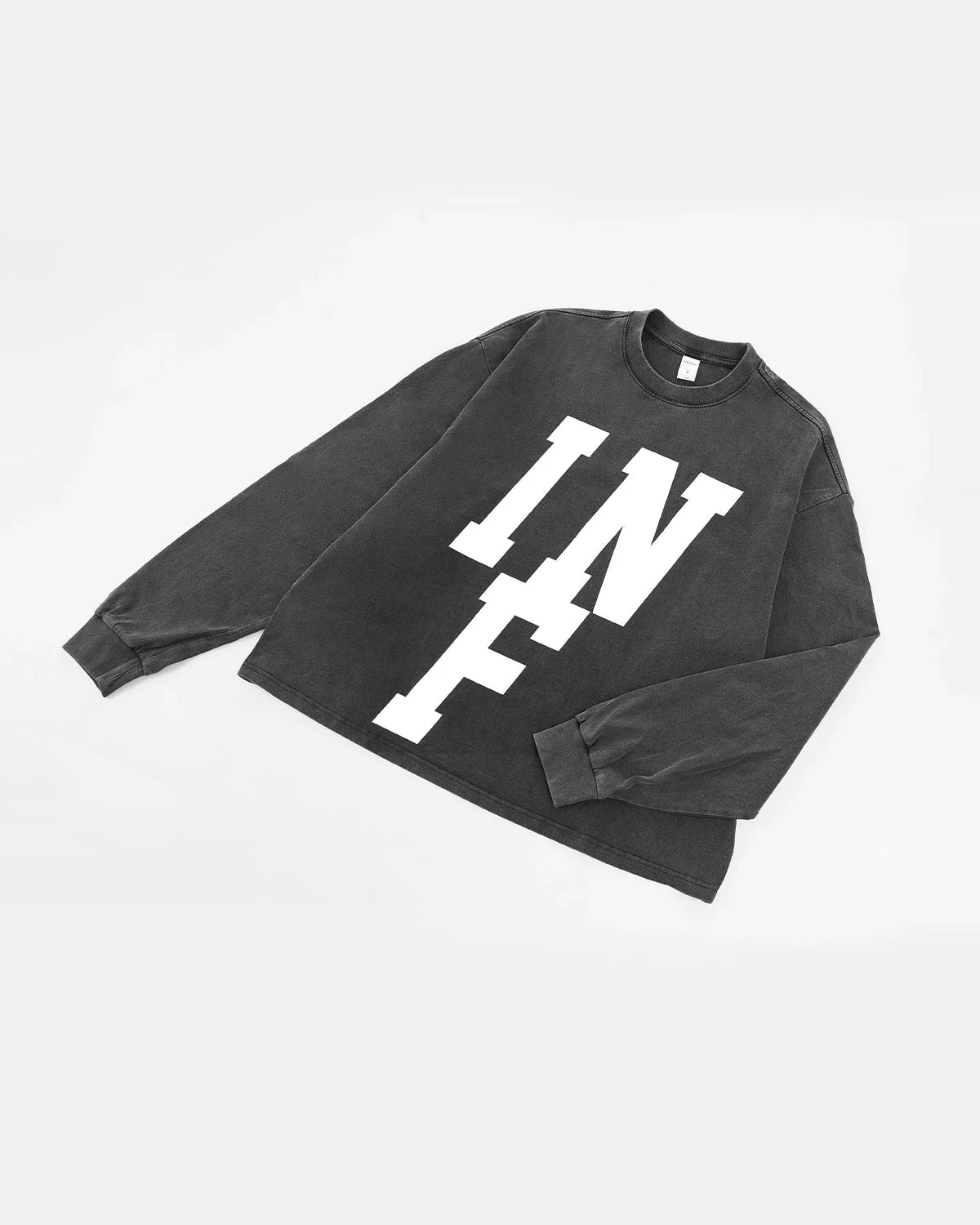 Reflective Logo Acid Wash Tees | LCDEGO Streetewear