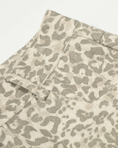 Retro Leopard  Barrel Jeans | LCDEGO Streetwear