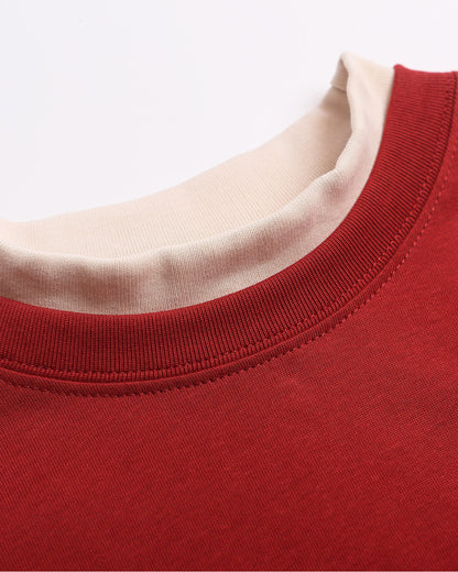 Vintage Layered Graphic Long Sleeve T-shirt | LCDEGO Streetwear