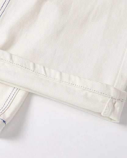 Contrast Stitch Baggy Jeans | LCDEGO Streetwear