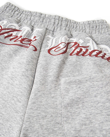 Cross Print Baggy Sweatpants | LCDEGO Streetwear