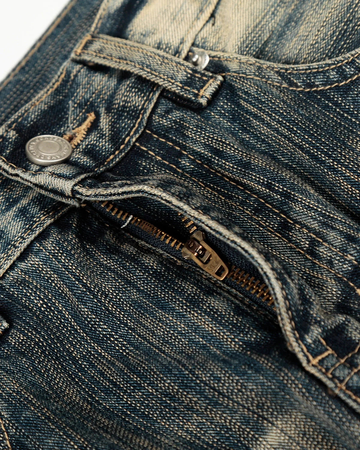 Bamboo Weave Barrel Baggy Jeans | LCDEGO Streetwear