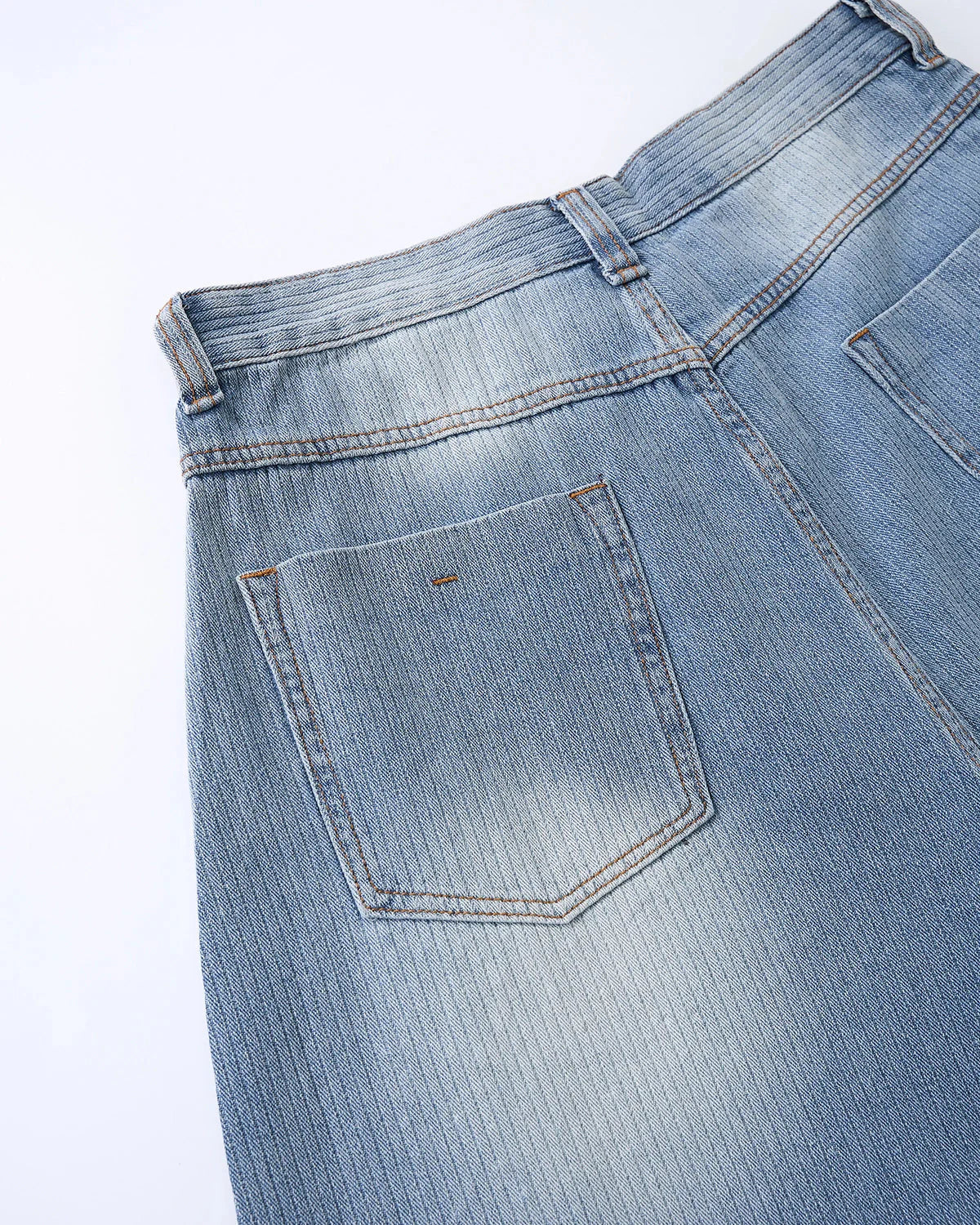 Star Rhinestone Longline Denim Shorts | LCDEGO Streetwear