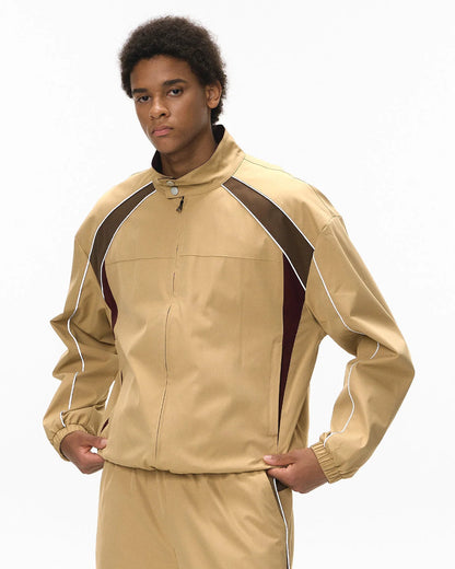 Reflective Windbreaker Track Jacket | LCDEGO Streetwear