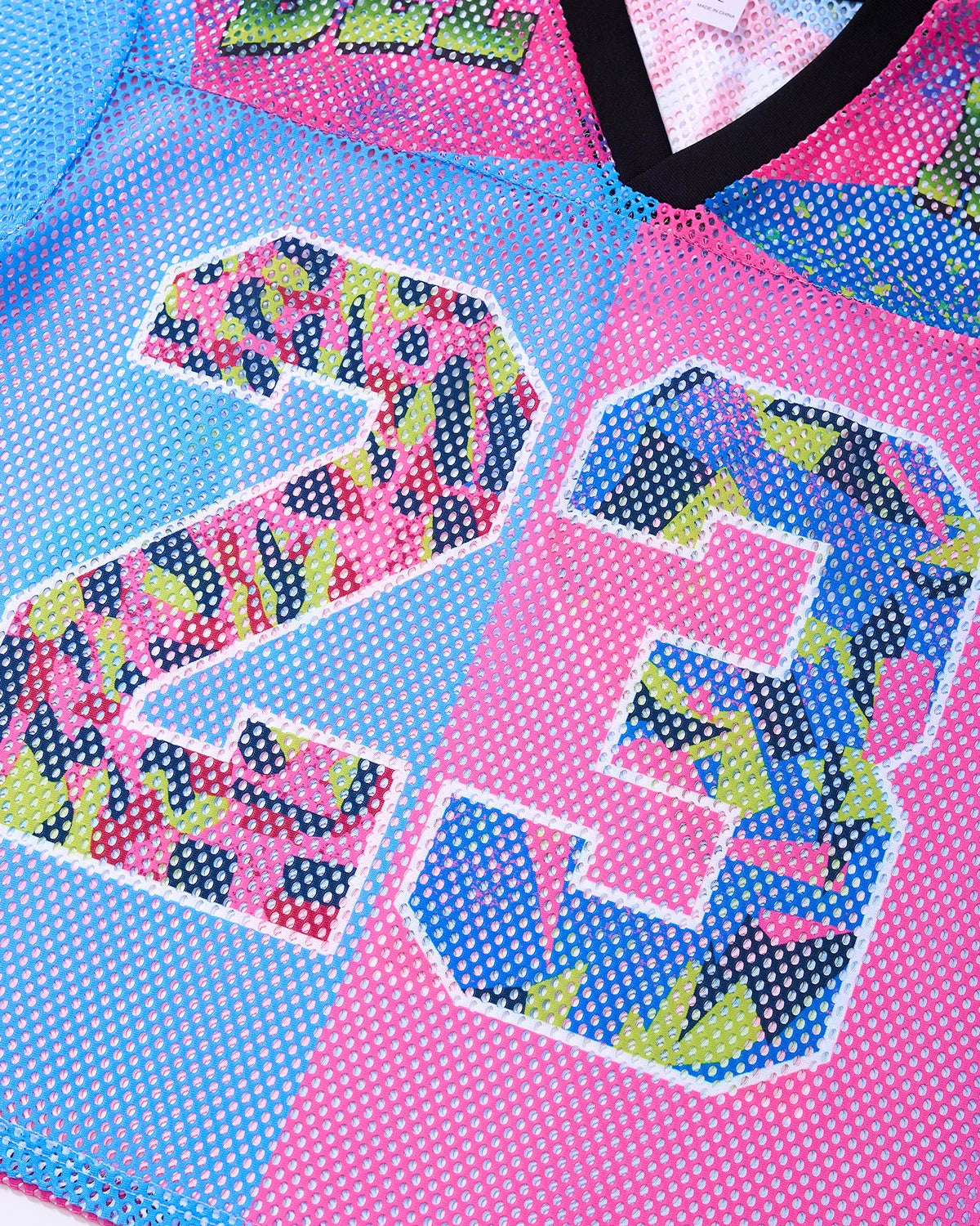 Camo Graphic Mesh Jersey Tee | LCDEGO Streetwear
