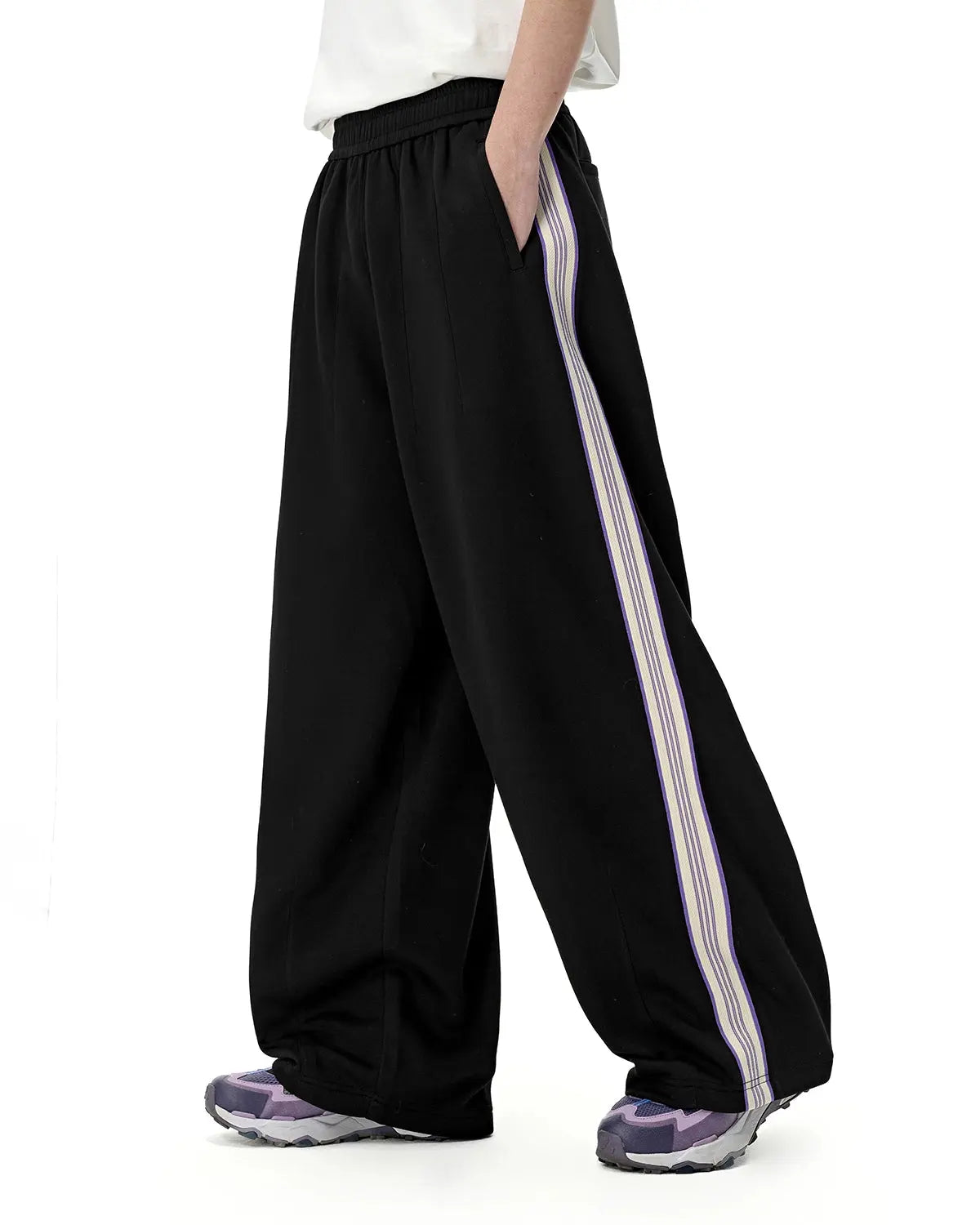 Athleisure Wide Leg Baggy Pants | LCDEGO Streetwear