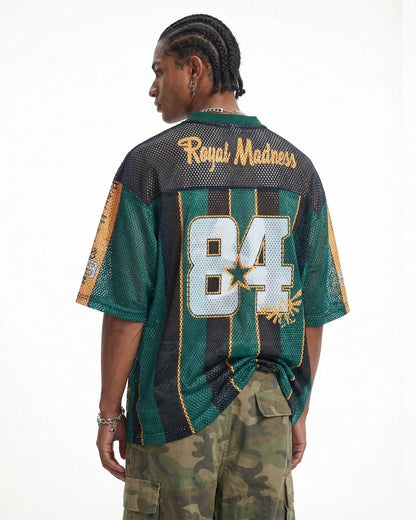 Vintage Striped Mesh Jersey | LCDEGO Streetwear