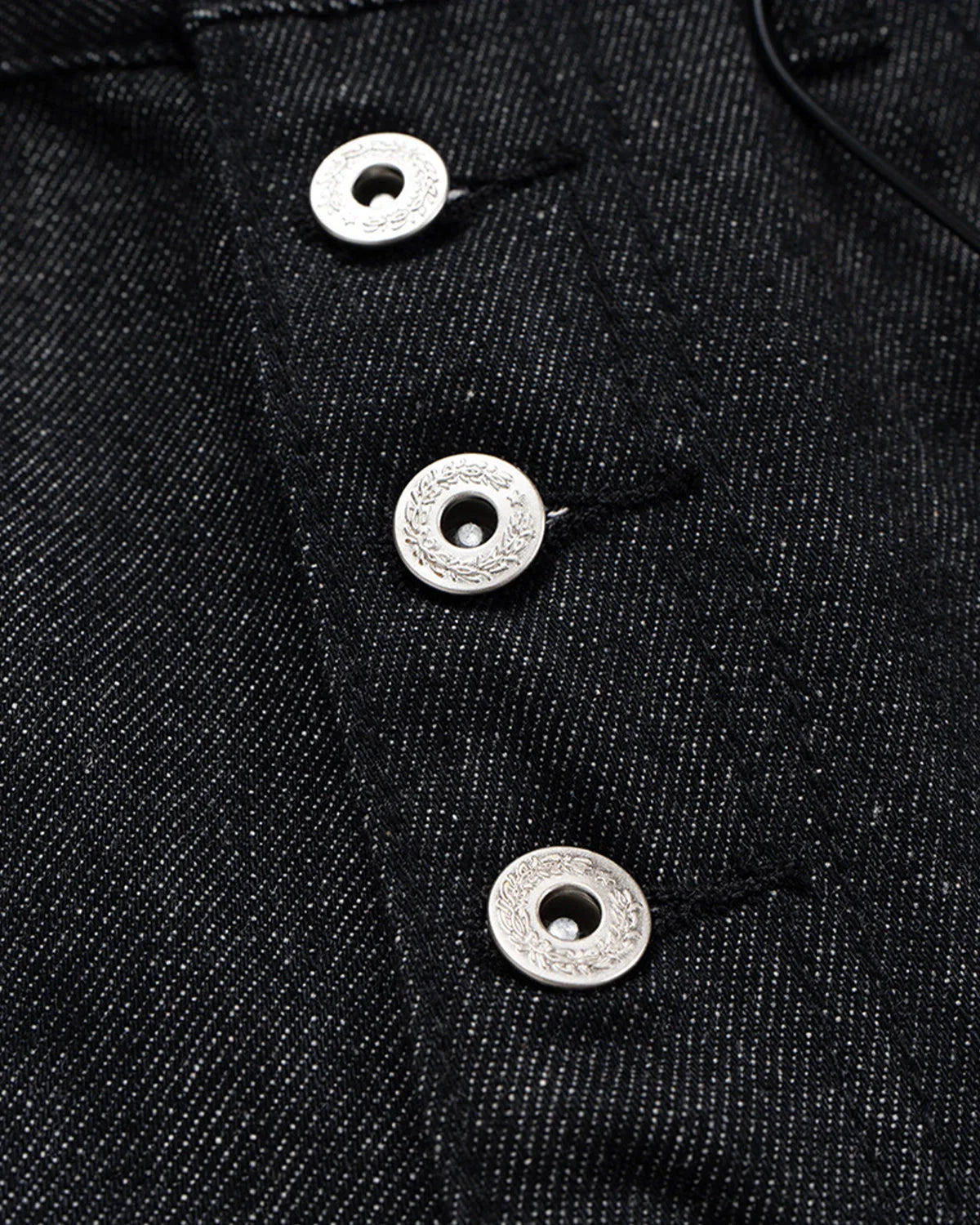 Buttons Up Raw Baggy Jeans | LCDEGO Streetwear