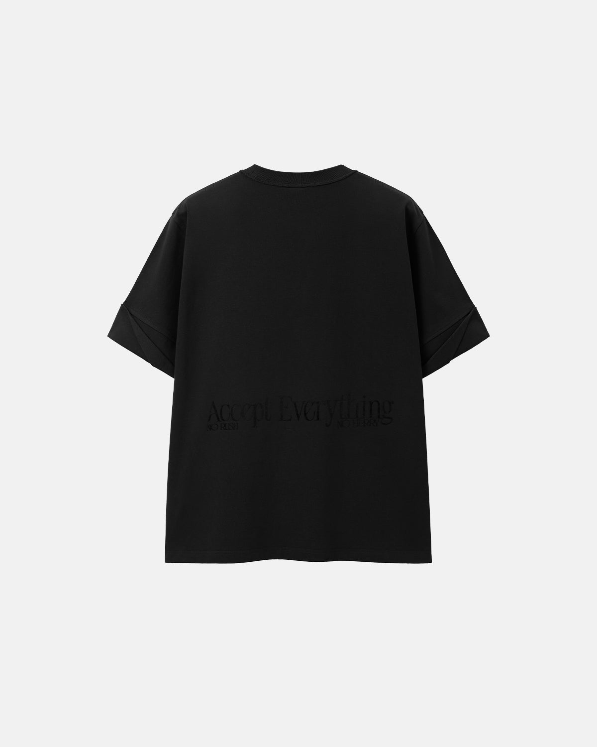 Heavyweight Sleeve-Detail T-shirt | LCDEGO Streetwear