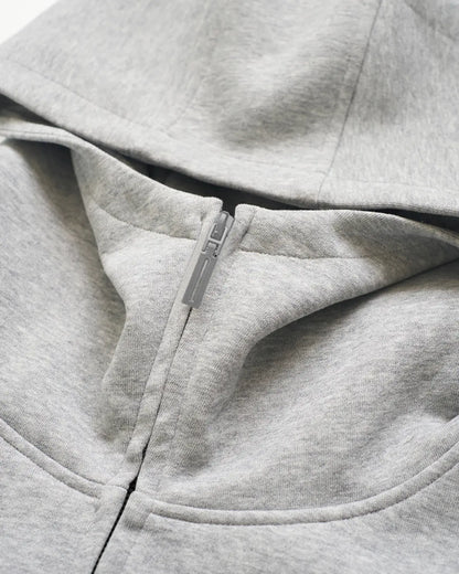 Heavyweight Boxy Zip Up Hoodies | LCDEGO Streetwear