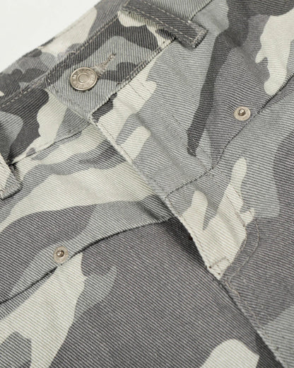 Multi-Pockets Barrel Camouflage Cargo Pants | LCDEGO Streetwear