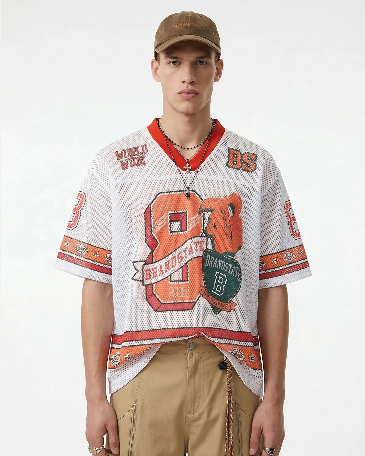 Vintage Oversized Mesh Jersey | LCDEGO Streetwear