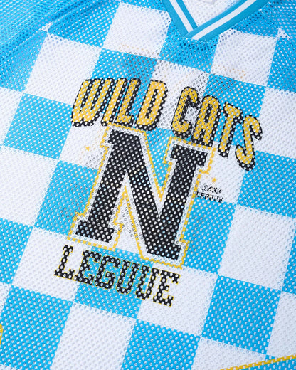 Varsity Checkerboard Mesh Jersey | LCDEGO Streetwear