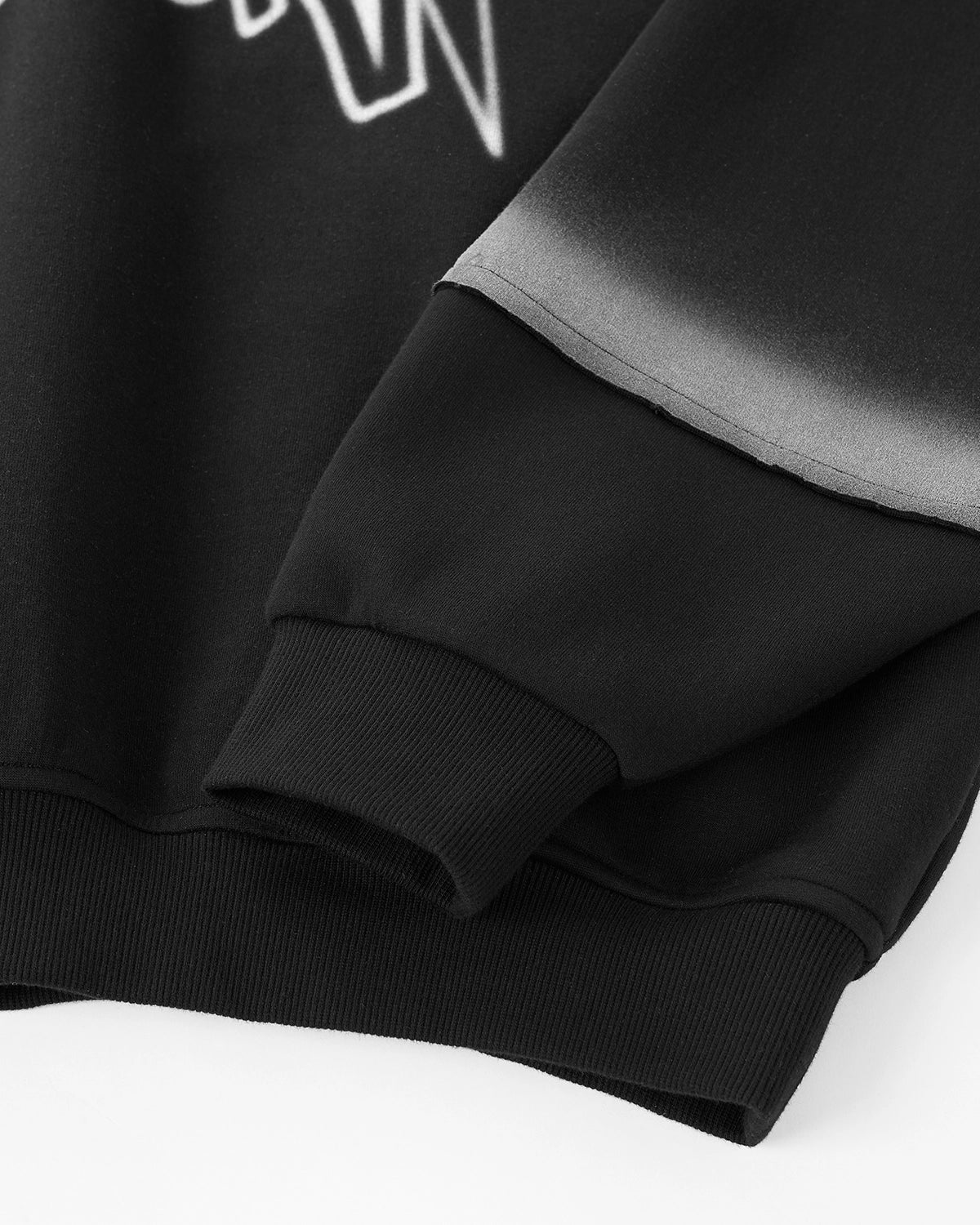 Stitching Spray-Painted Hoodies | LCDEGO Streetwear