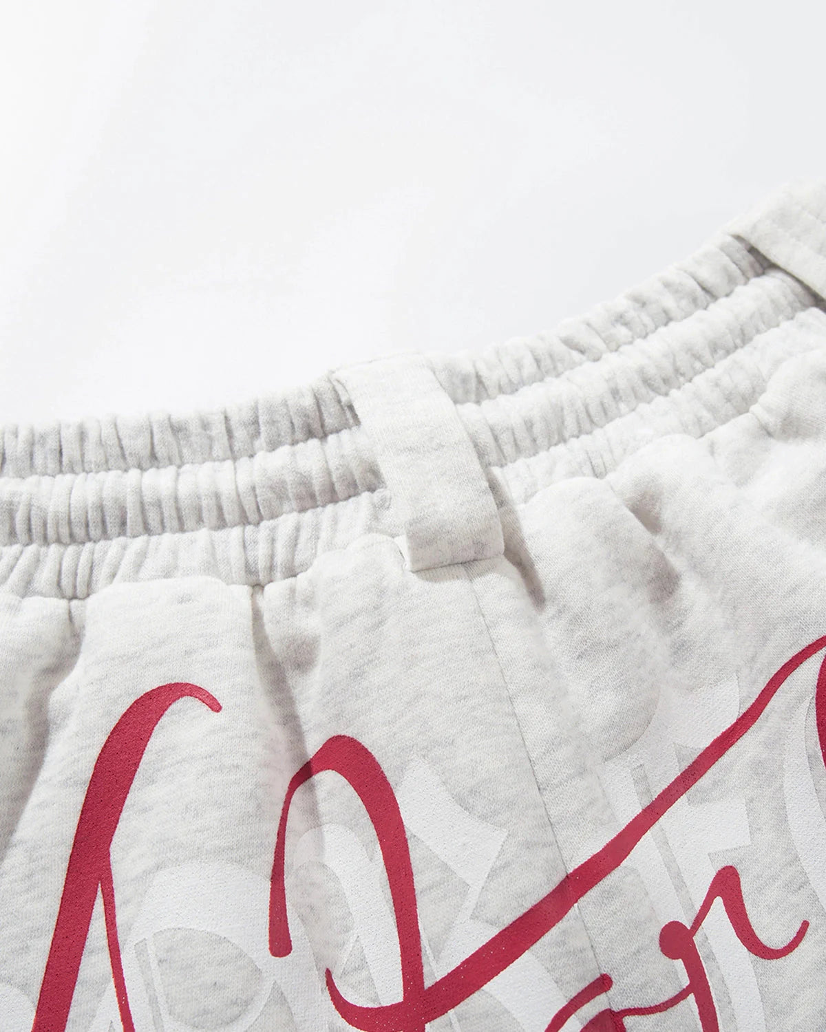 Gothic Script Baggy Sweatpants | LCDEGO Streetwear