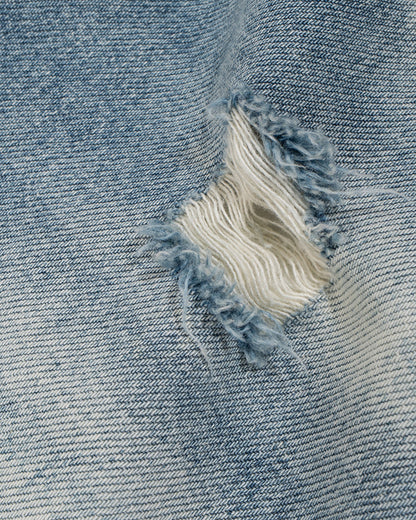 Frayed Longline Baggy Jorts | LCDEGO Streetwear