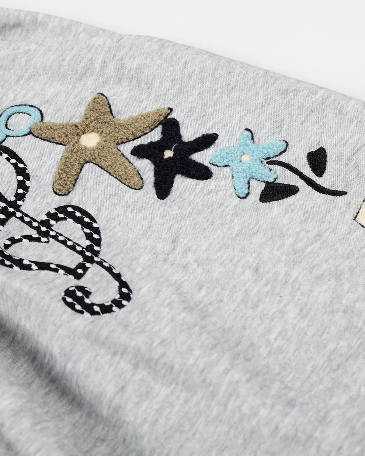 Applique Baggy Sweatpants | LCDEGO Streetwear
