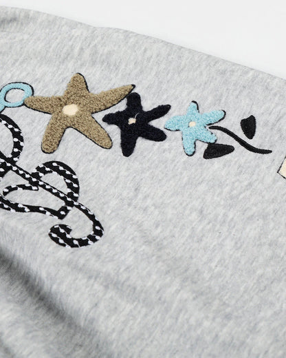Applique Baggy Sweatpants | LCDEGO Streetwear