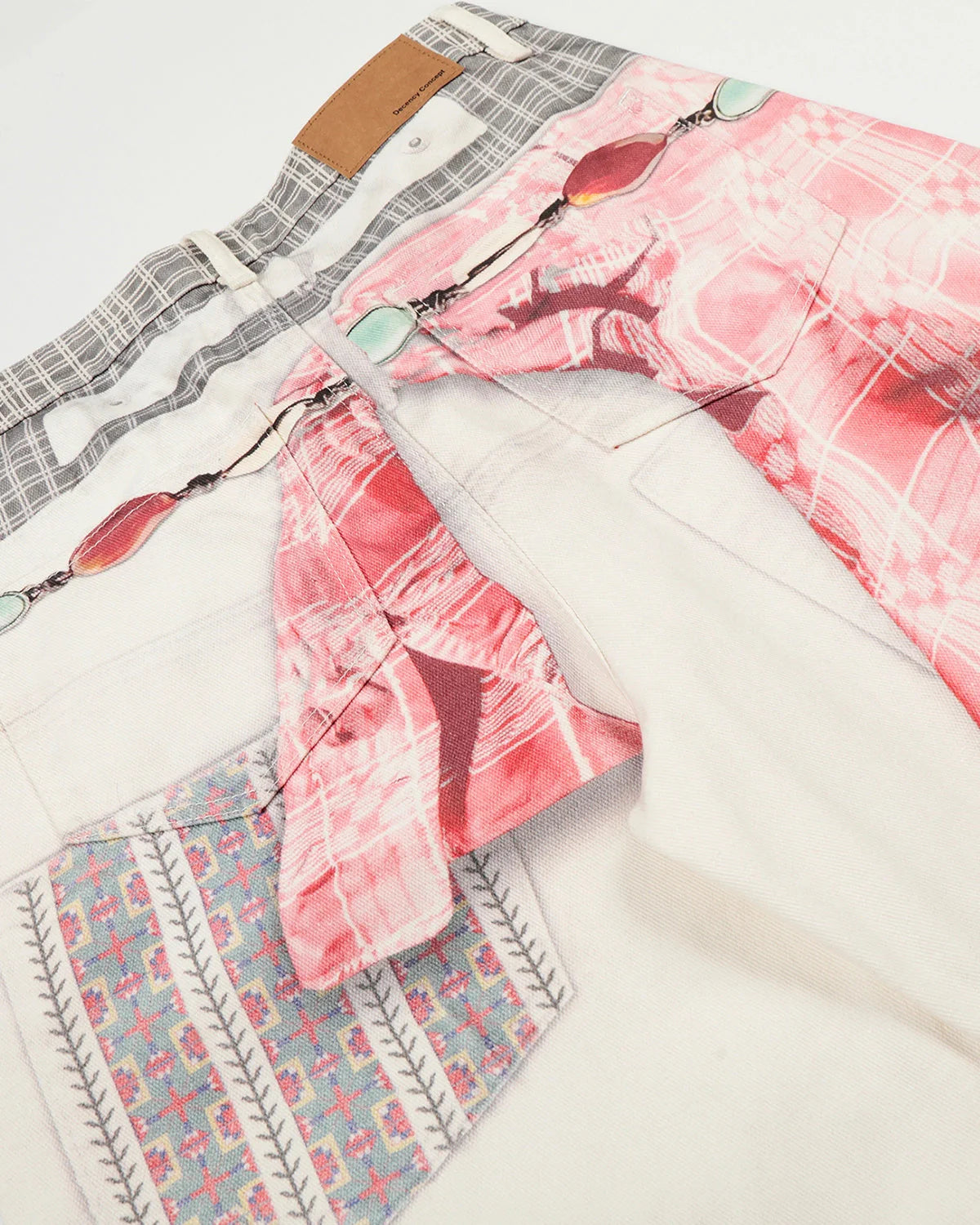 Digital Printing Baggy Jeans | LCDEGO Streetwear