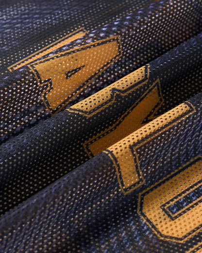 Gradient Pattern Mesh Jersey | LCDEGO Streetwear
