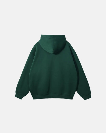Fleece Double Zip Up Hoodies | LCDEGO Streetwear