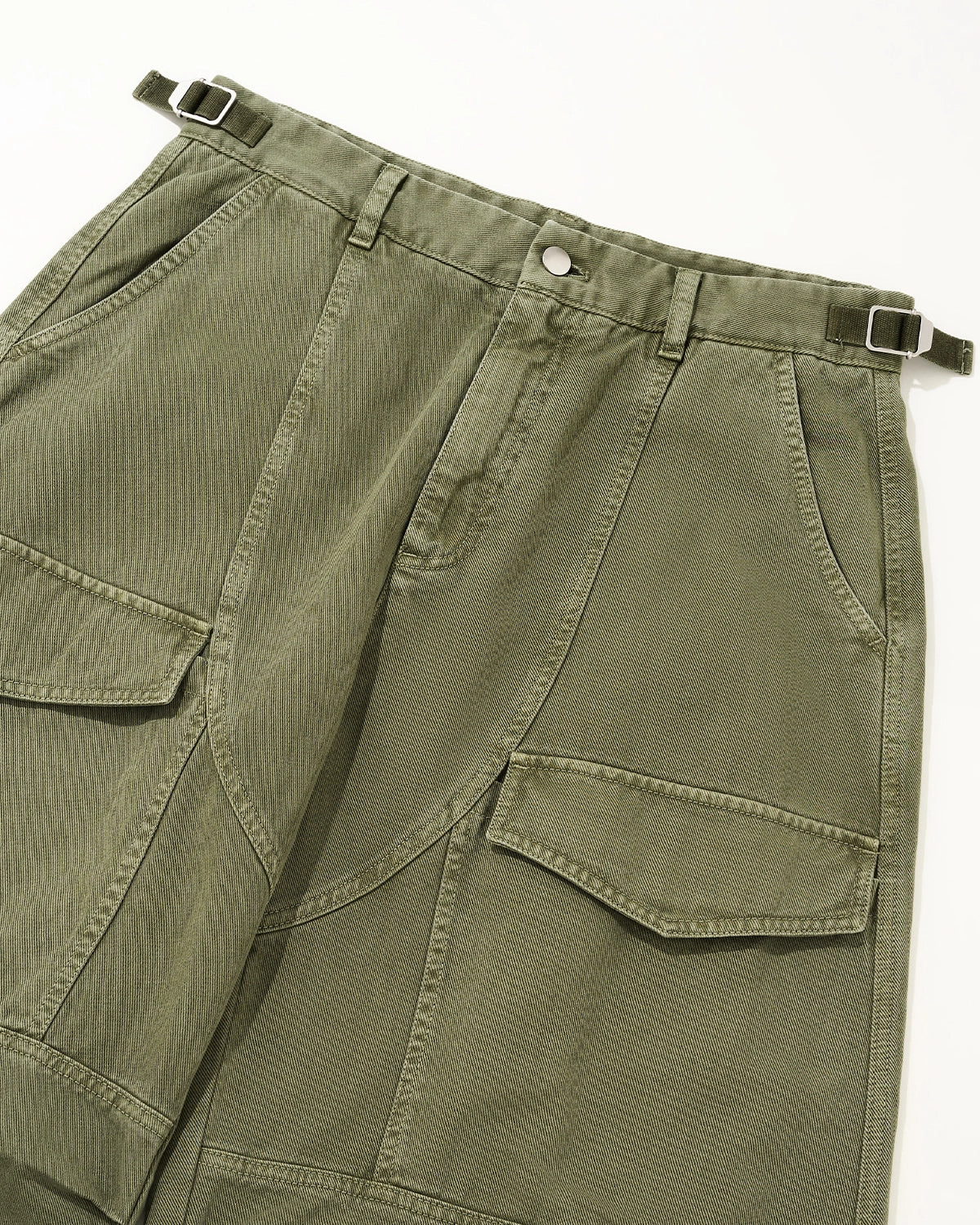 Multi Pockets Garment Washed Cargo Pants | LCDEGO Streetwear