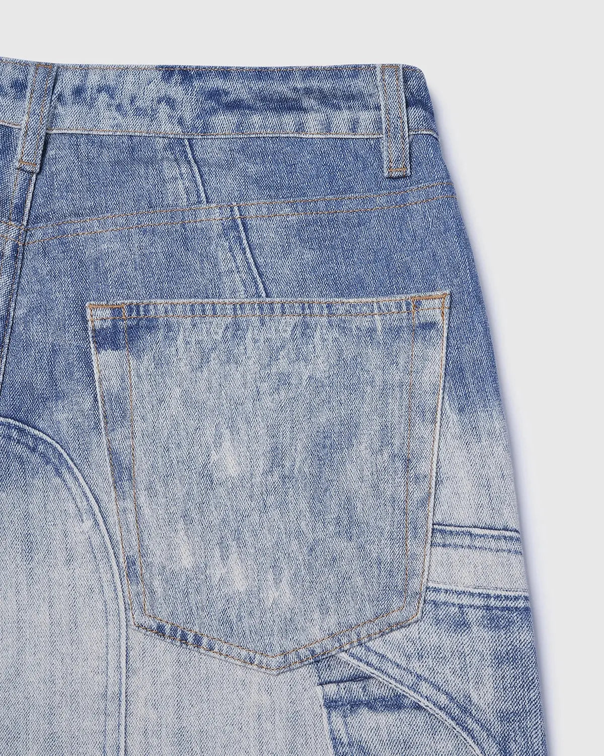 Digital Printing Denim Pants | LCDEGO Streetwear