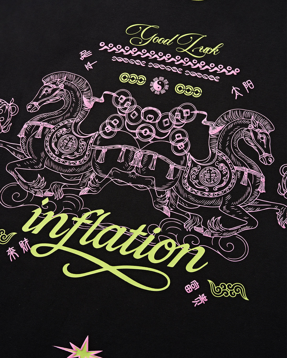 "Money on the Way" Cotton T-shirt | LCDEGO Streetwear