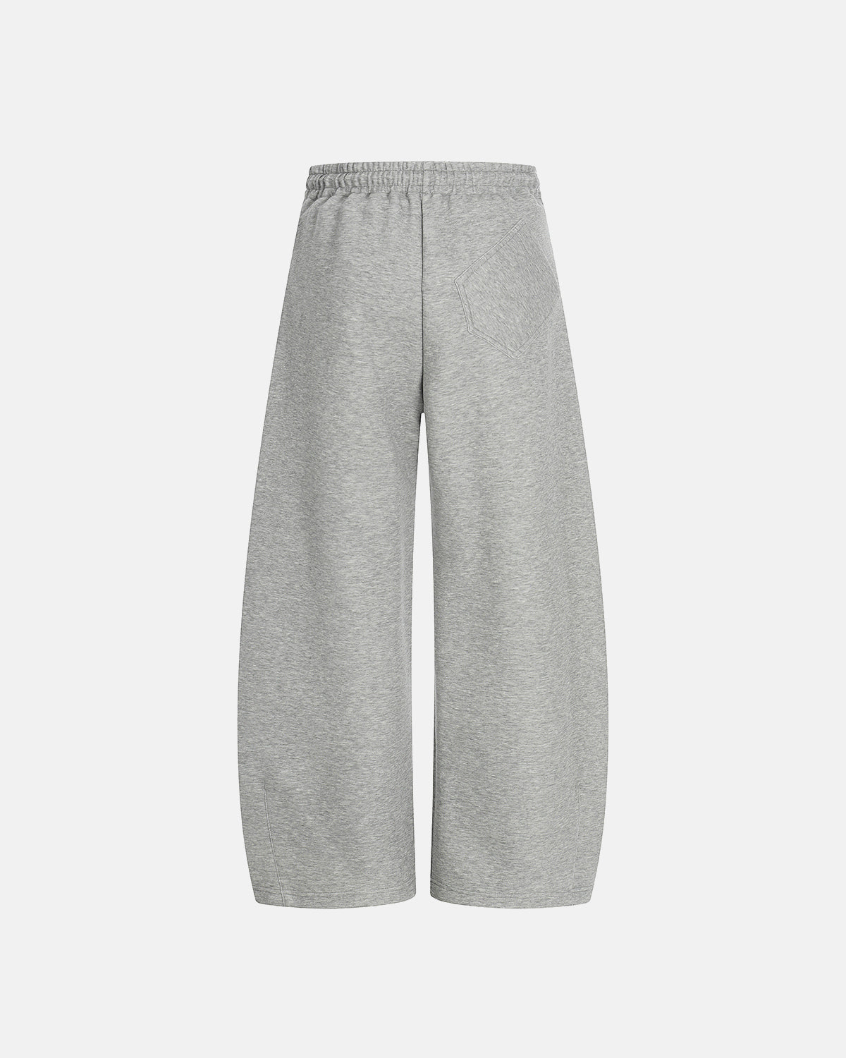 Curved Seam Wide-Leg Sweatpants | LCDEGO Streetwear