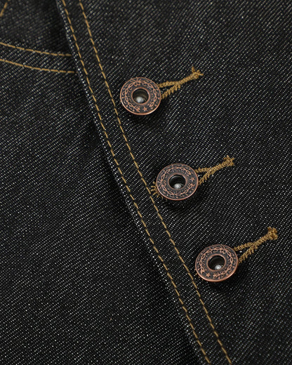 Asymmetric Buttons Bootcut Jeans | LCDEGO Streetwear