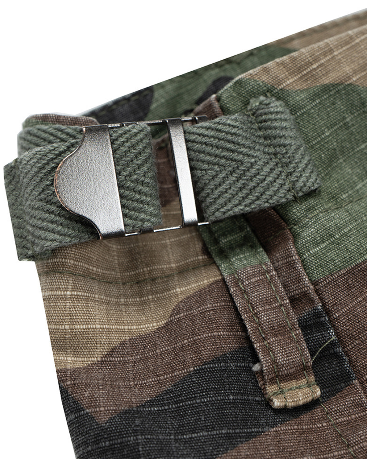 Oversized Camo Cargo Longline Shorts | LCDEGO Streetwear