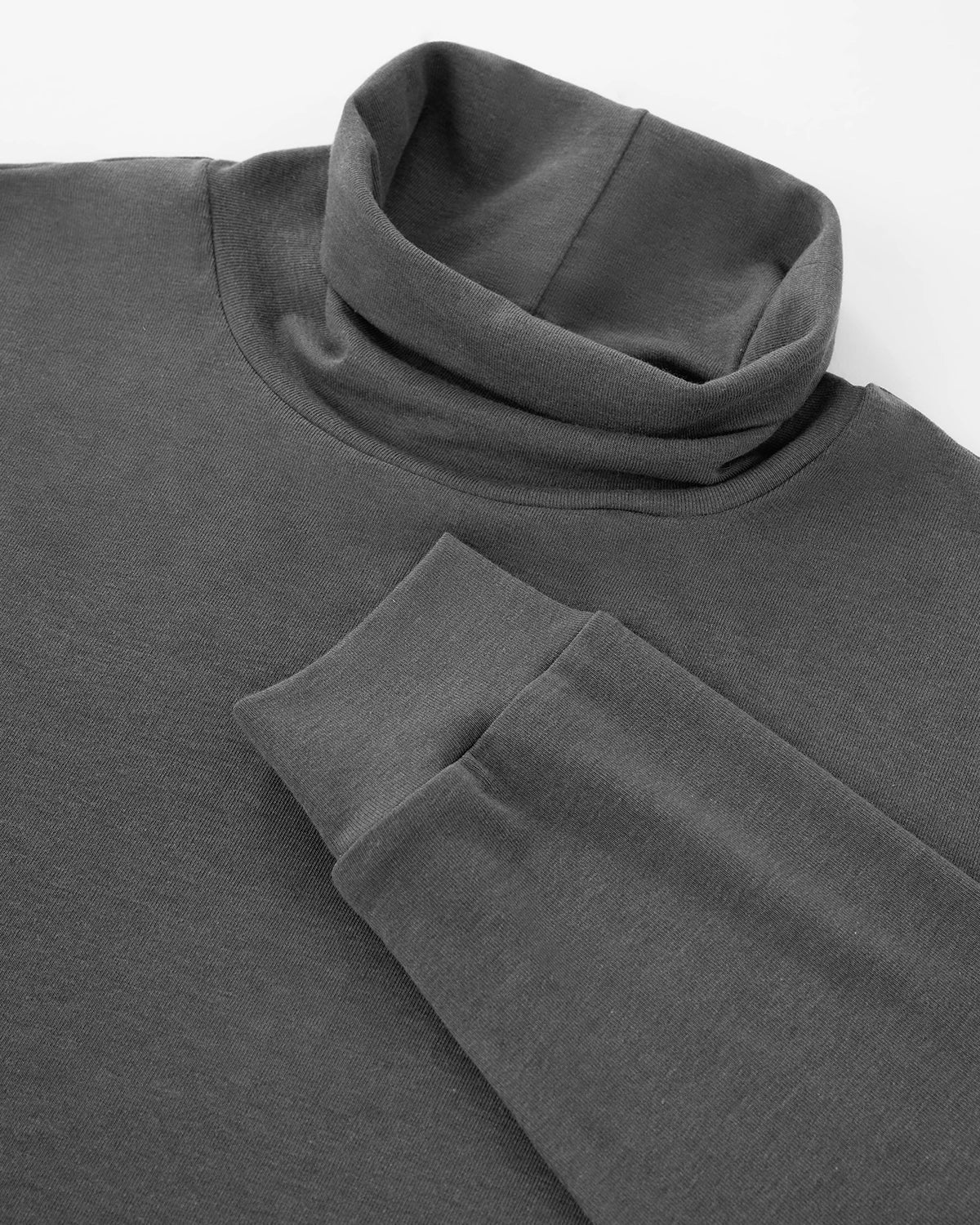 Wool-Blend Turtleneck Tees | LCDEGO Streetwear