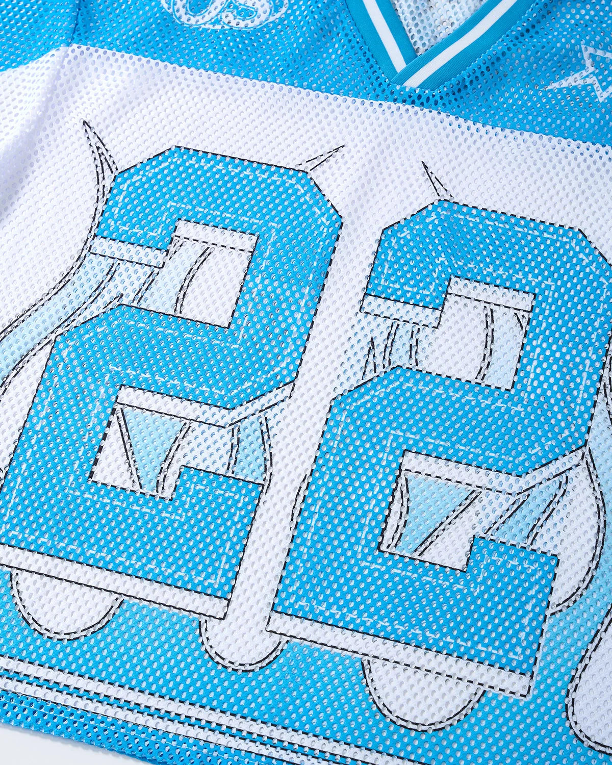 "22" Mesh Football Jersey Tee  | LCDEGO Streetwear