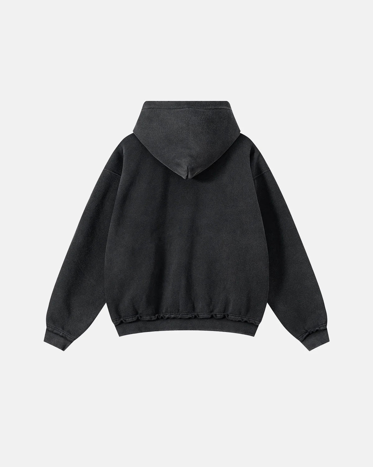 Graphic Ripped Washed Zip Up Hoodies | LCDEGO Streetwear