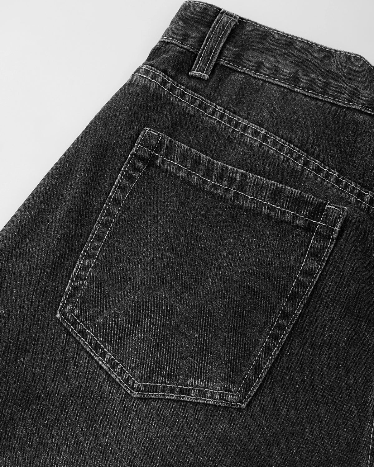 Front Striped Rhinestone Barrel Jeans | LCDEGO Streetwear