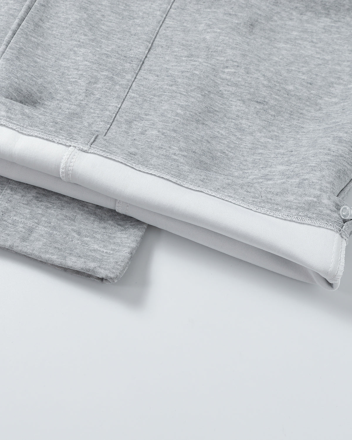 Grey Baggy Wide Leg Sweatpants | LCDEGO Streetwear