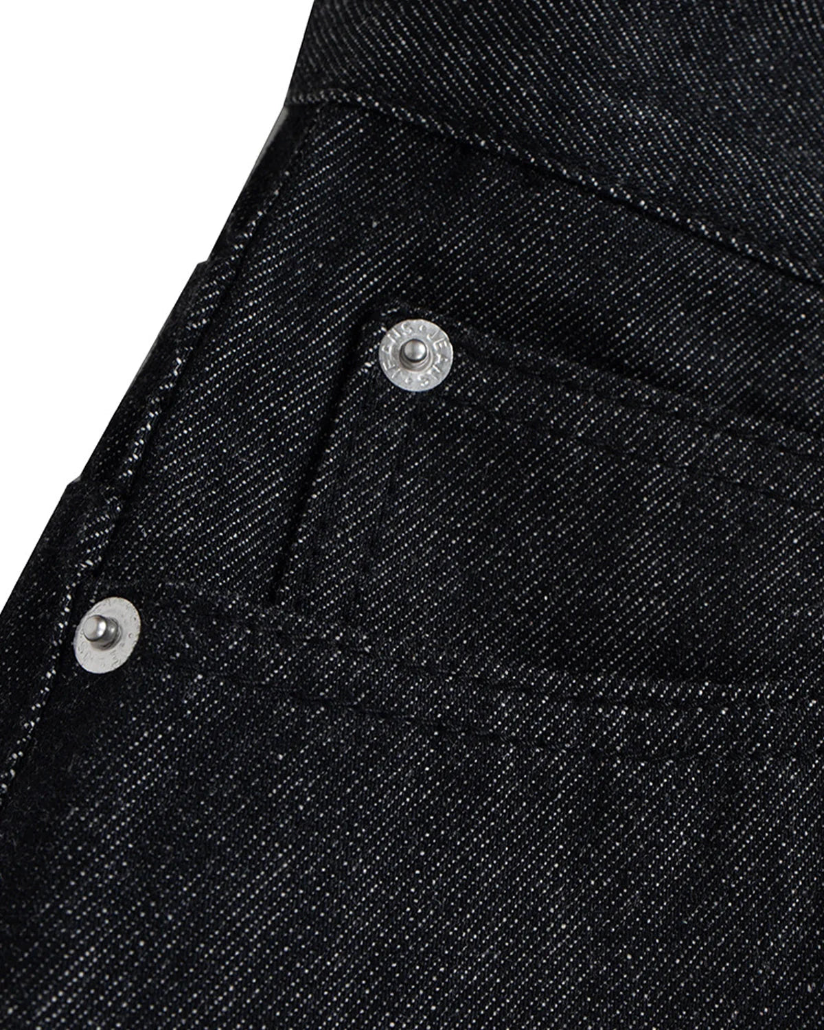 Buttons Up Raw Baggy Jeans | LCDEGO Streetwear