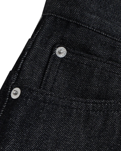 Buttons Up Raw Baggy Jeans | LCDEGO Streetwear