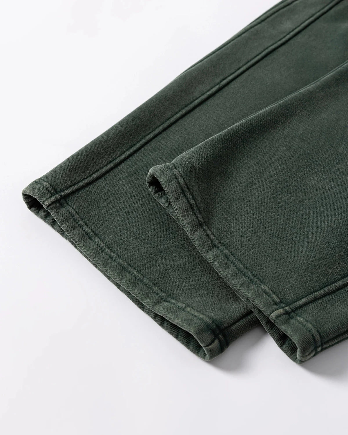 Retro Acid Washed Fleece Straight Leg Joggers | LCDEGO Streetwear