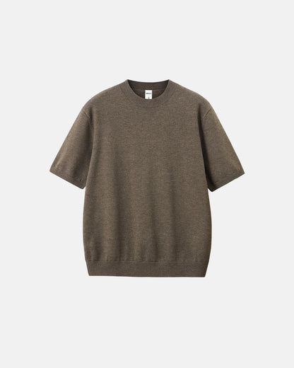 Knitwear Short-sleeved Crewneck Sweater | LCDEGO Streetwear