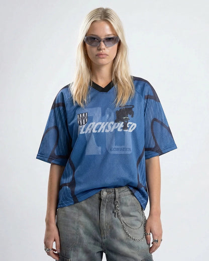 Athletic Panel Mesh Jersey | LCDEGO Streetwear