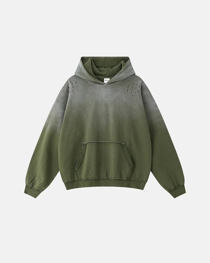 Monkey Wash Ripped Hoodies | LCDEGO Streetwear