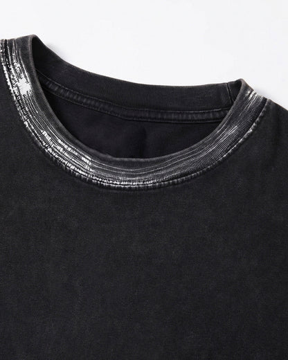 Dirty Wash Heavyweight Boxy T-Shirt | LCDEGO Streetwear