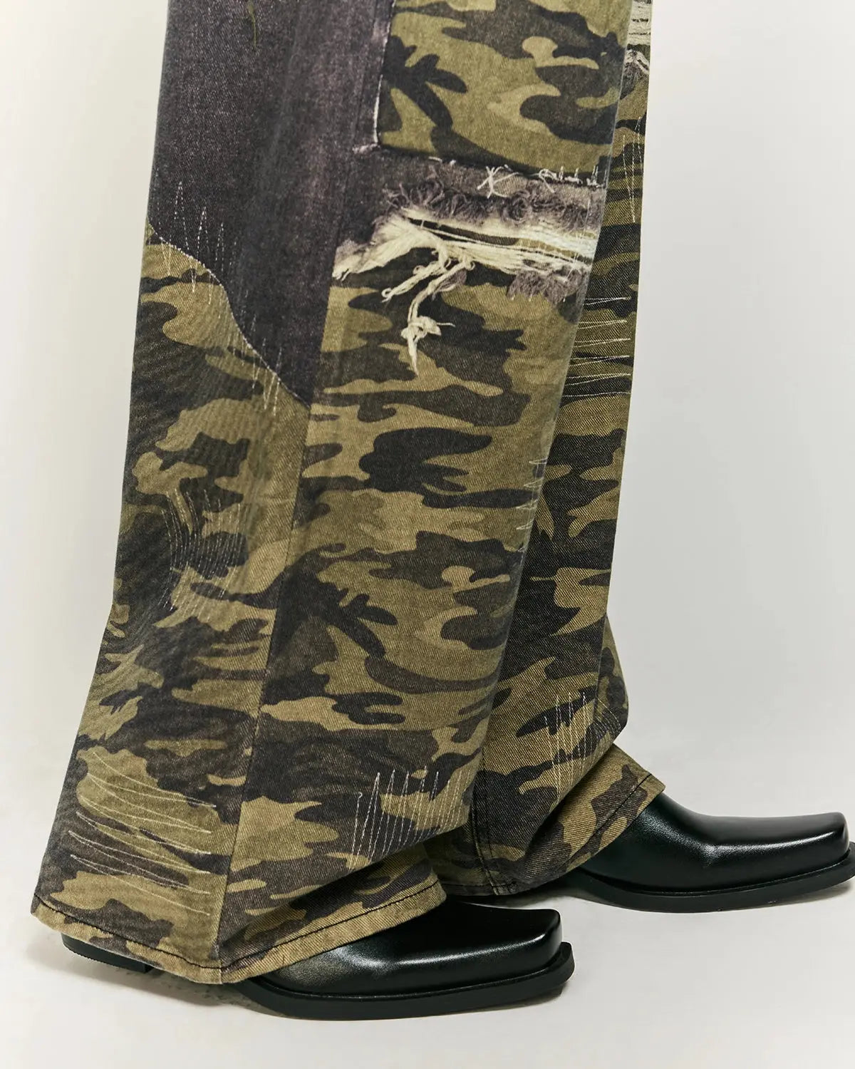 Camo Digital  Printing Baggy Jeans | LCDEGO Streetwear