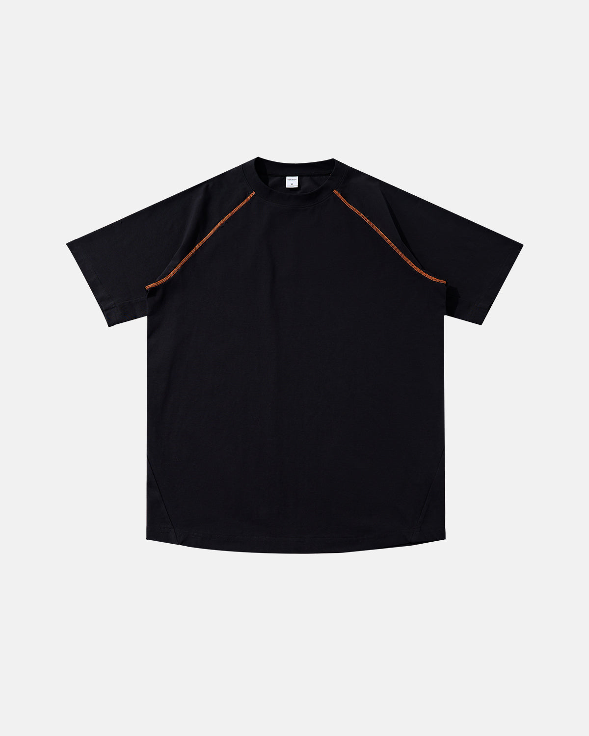 Contrast Color Stiching Stretch T-shirt | LCDEGO Streetwear