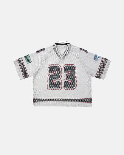 23 Patchwork Mesh Jersey | LCDEGO Streetwear